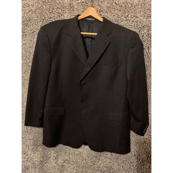 Austin Reed Men's Gray Striped 3-Piece Suit Size 54 R Classic Fit - Picture 2 of 9